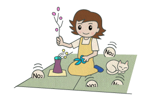 畳効果イラスト